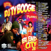DJ TY BOOGIE, BLEND CITY 26, MIXTAPES, MIX CDS