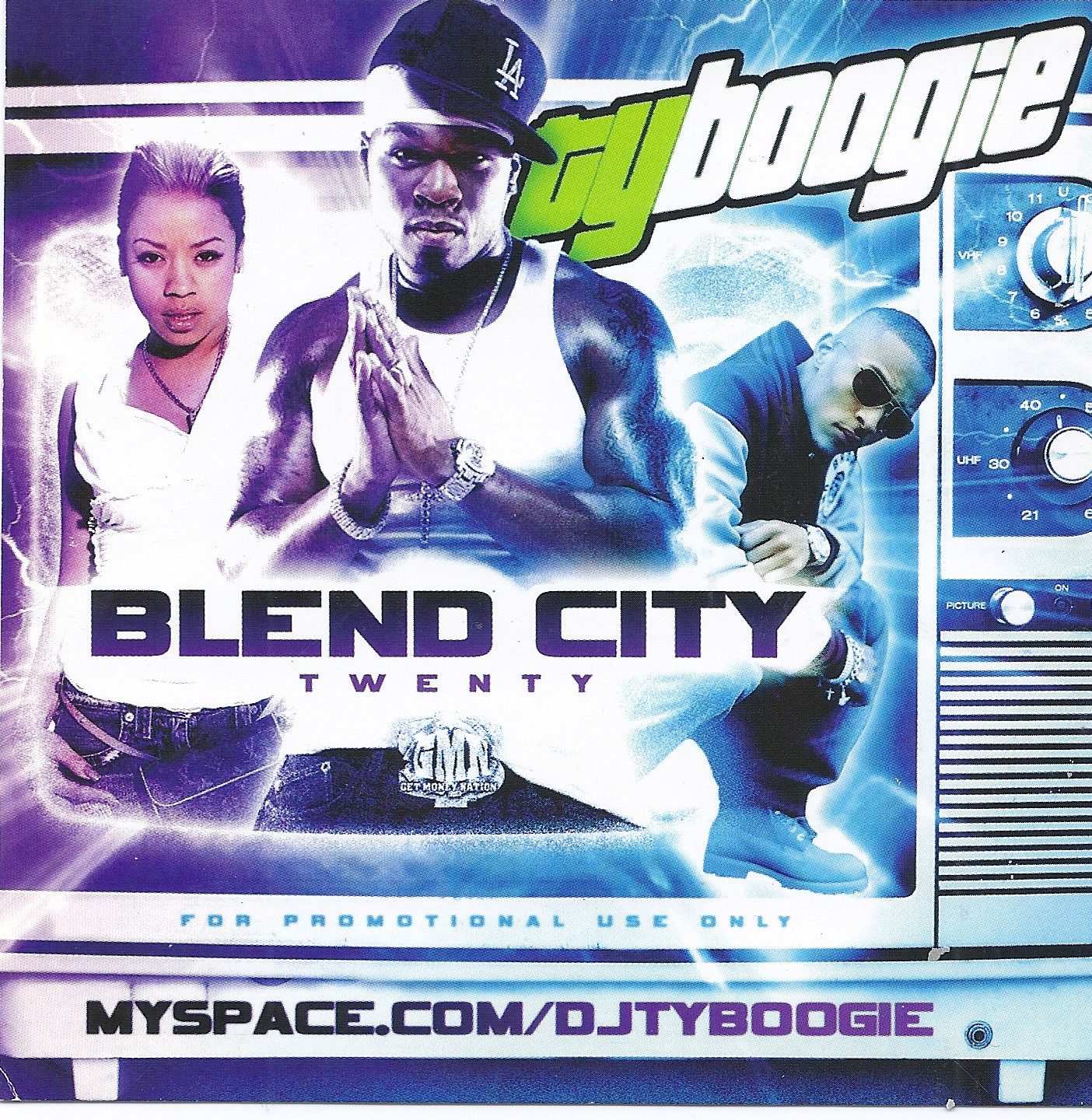 DJ TY BOOGIE, BLEND CITY 20, HIP HOP, MIX CD, MIX TAPE