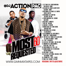 DJ ACTION PAC, DJ TY BOOGIE, MOST REQUESTED, MIXCD, MIXTAPE, HIP HOP