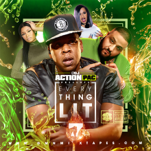 DJ ACTION PAC, MIXTAPE, MIXCD, JAY Z, EVERYTHING LIT 7